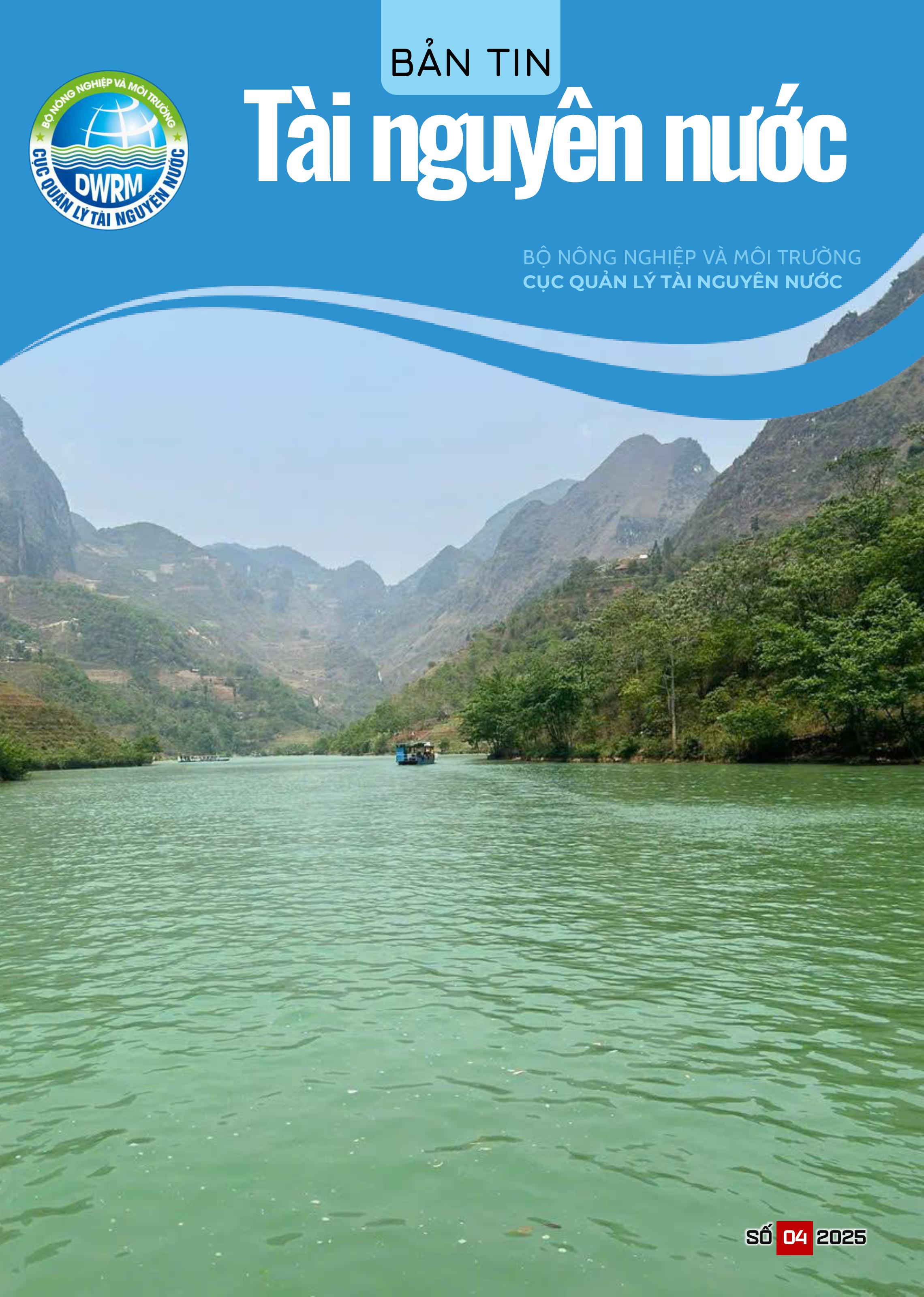 BẢN TIN TÀI NGUYÊN NƯỚC THÁNG 4/2025